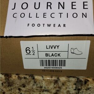 Journee Collection Black Livvy Shoes